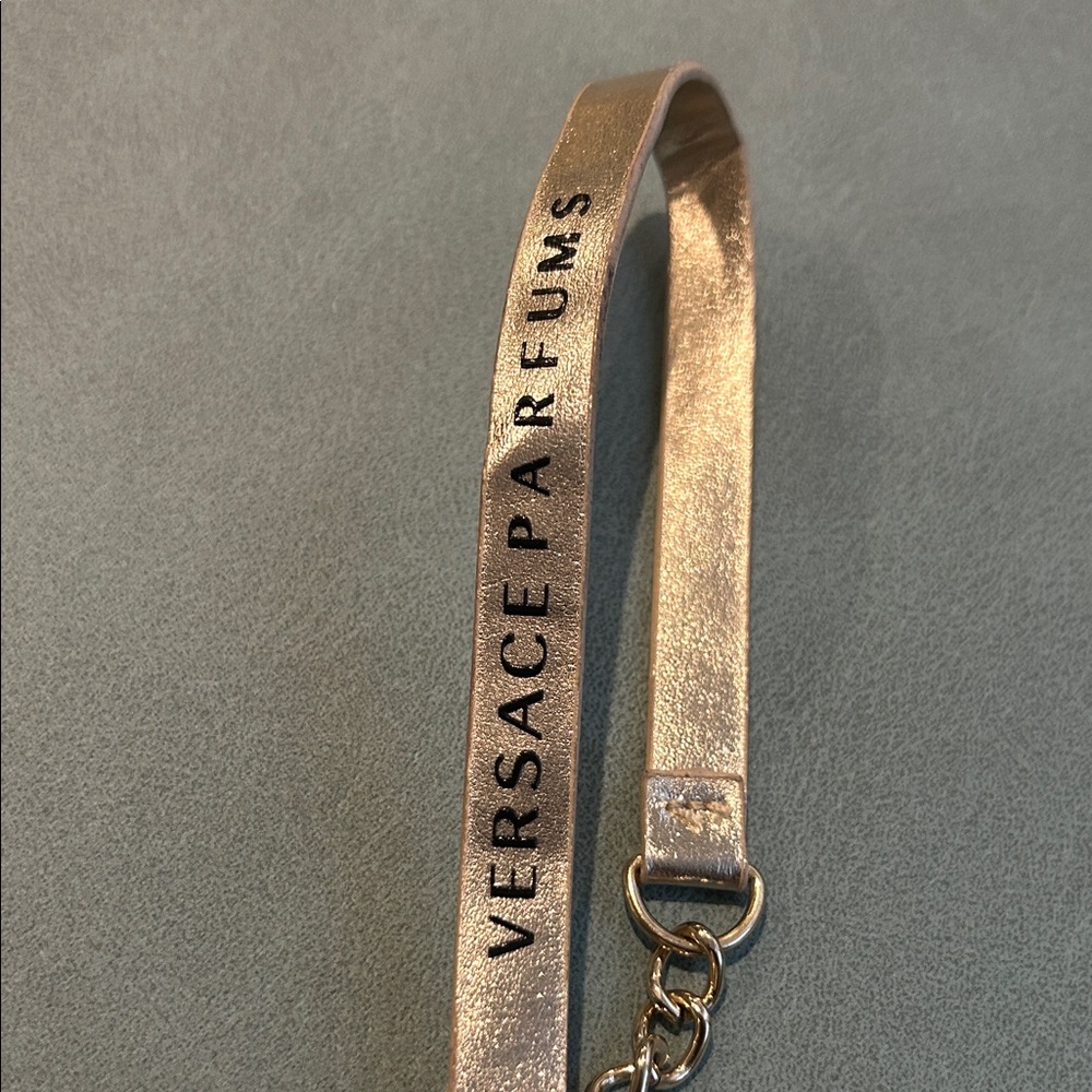 Versace Metallic Gold Wristlet GWP - Picture 2 of 5
